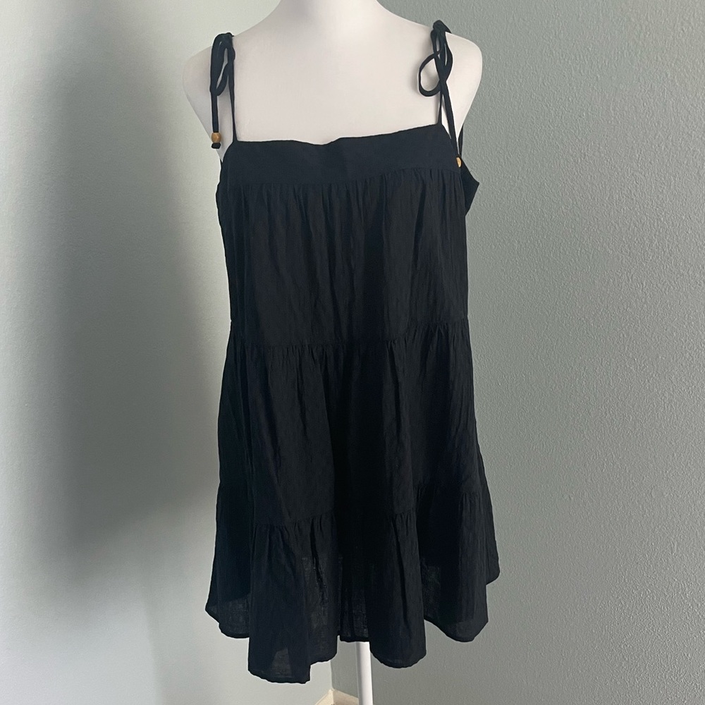 Abercrombie black sundress size L